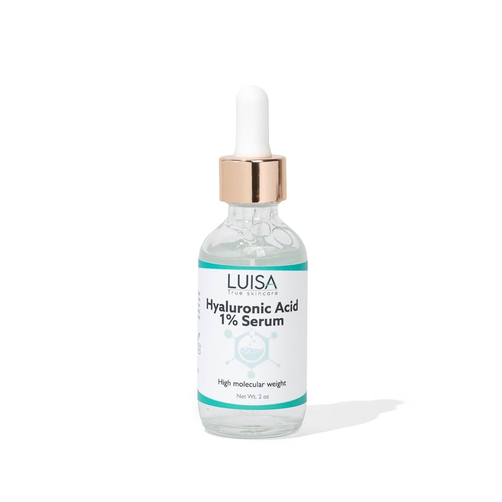 Amazon.com: Luisa True Skincare Hyaluronic Acid Serum for